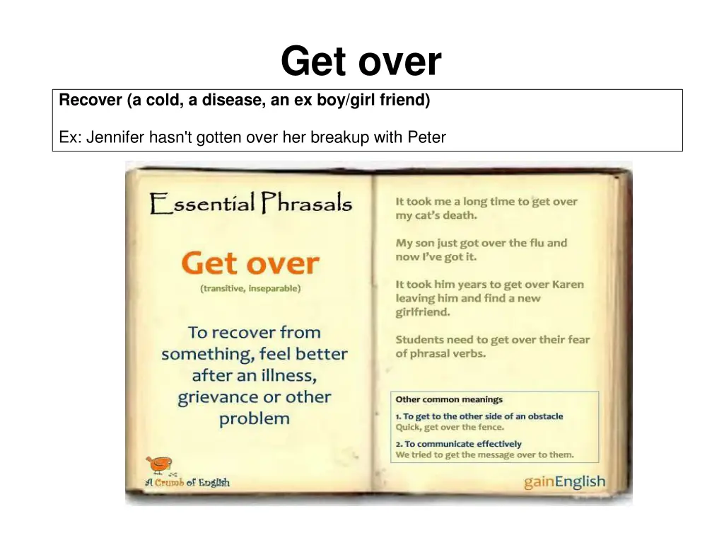 get over