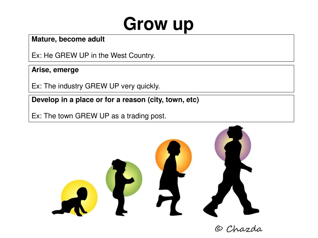 grow up