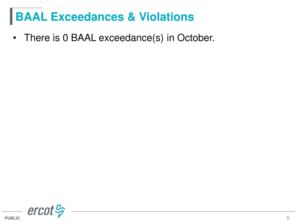 baal exceedances violations