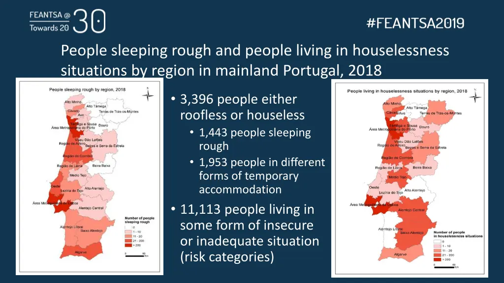 people sleeping rough and people living