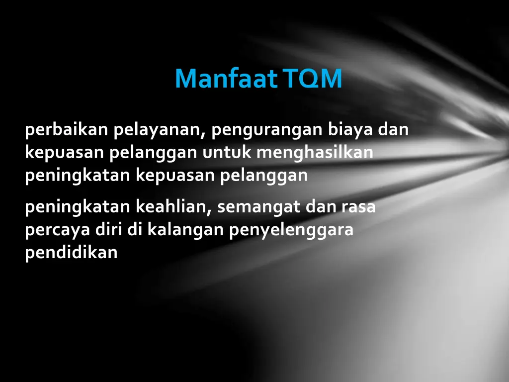 manfaat tqm