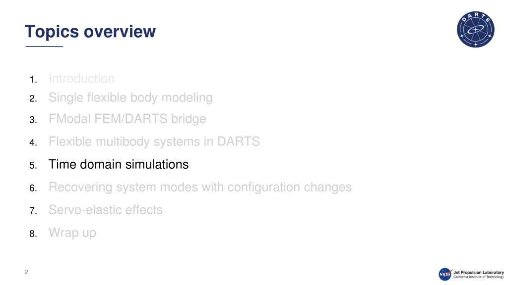 topics overview