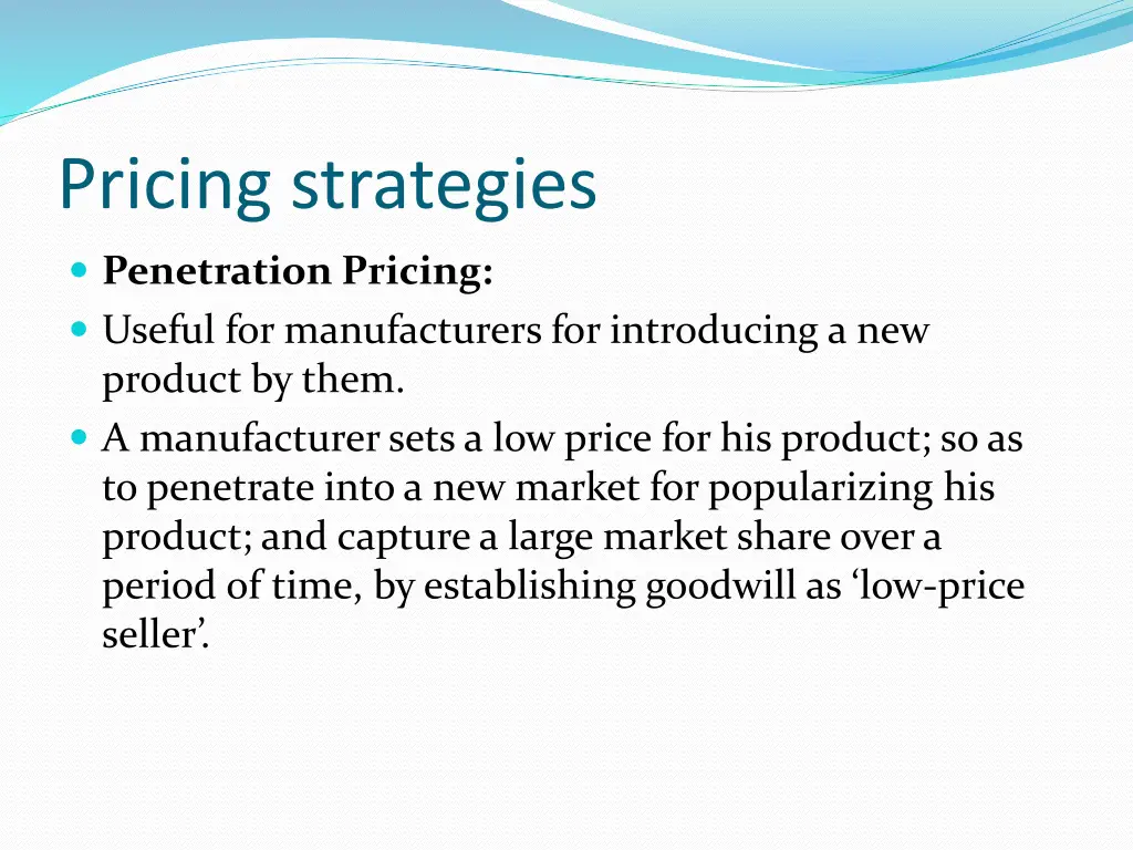 pricing strategies 3