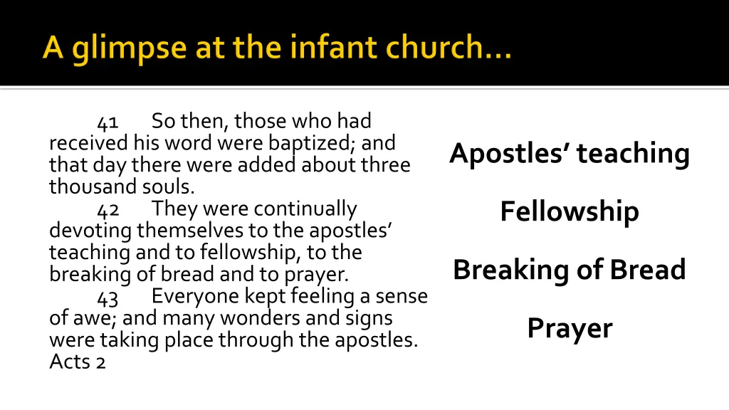 so then those who had received his word were