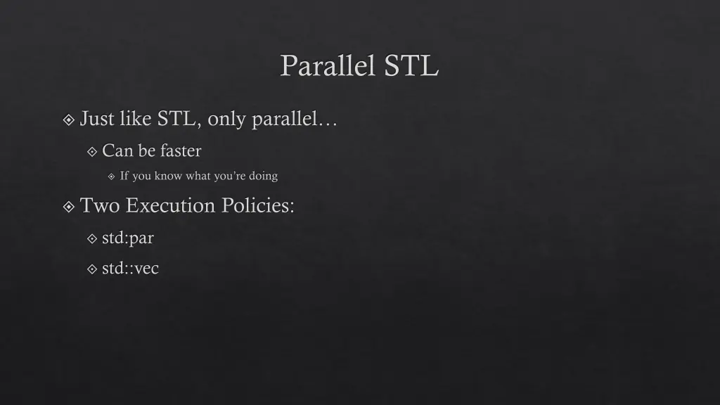 parallel stl
