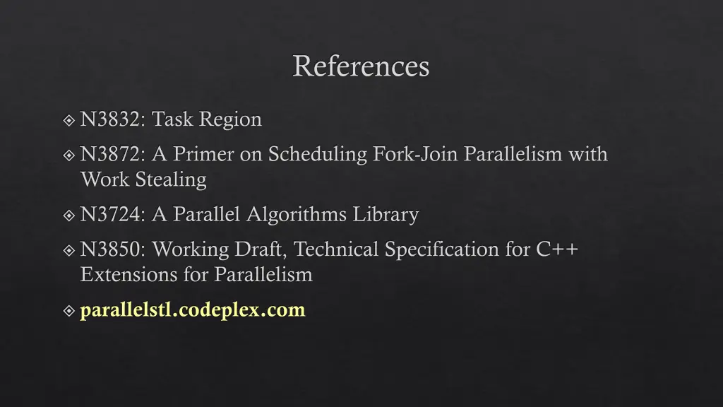 references