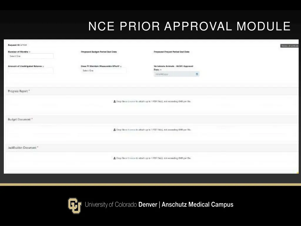 nce prior approval module