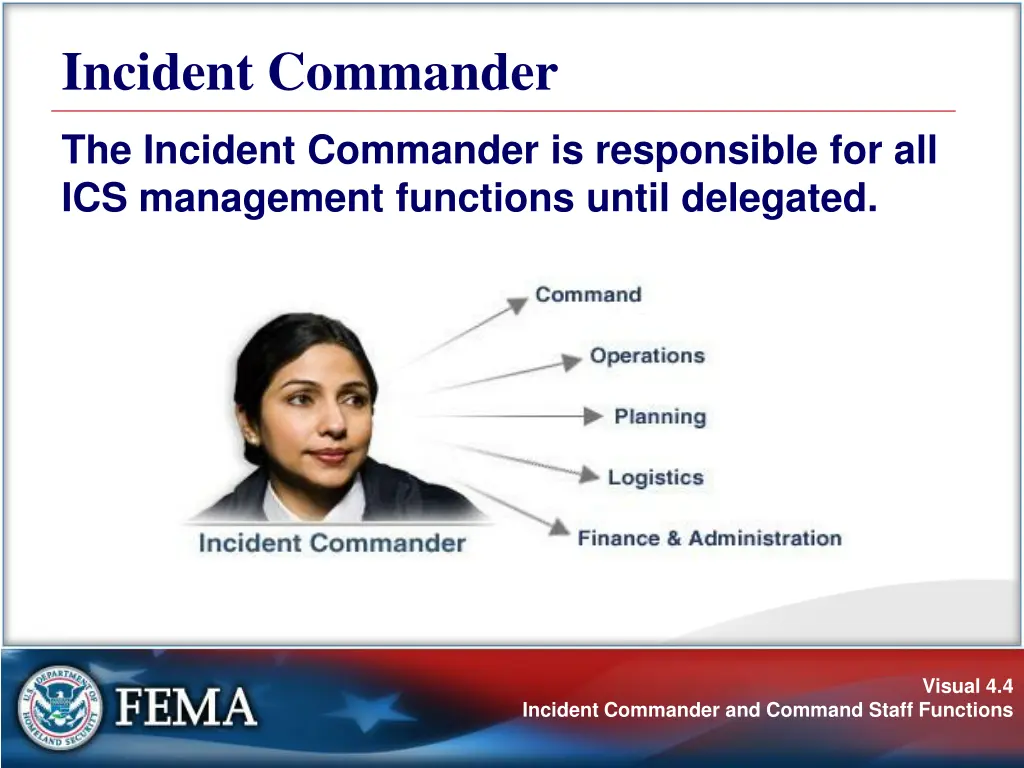 incident commander