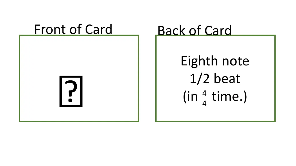 front of card 32