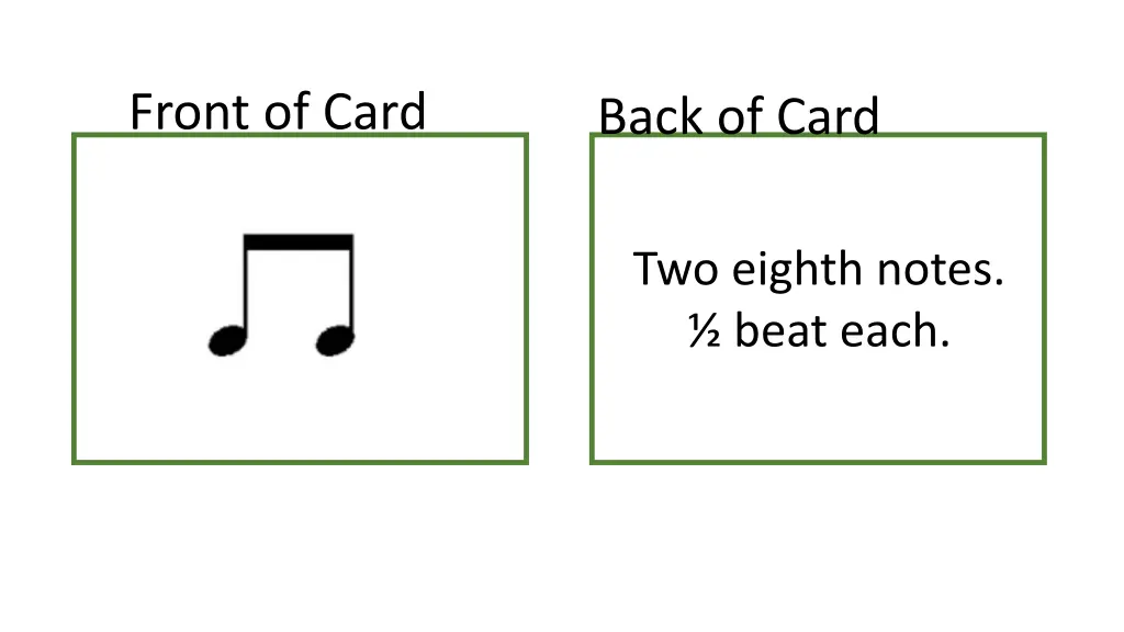 front of card 33