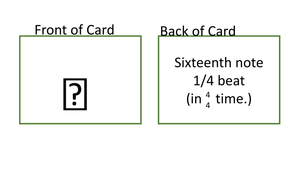 front of card 34