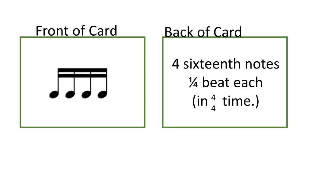 front of card 35