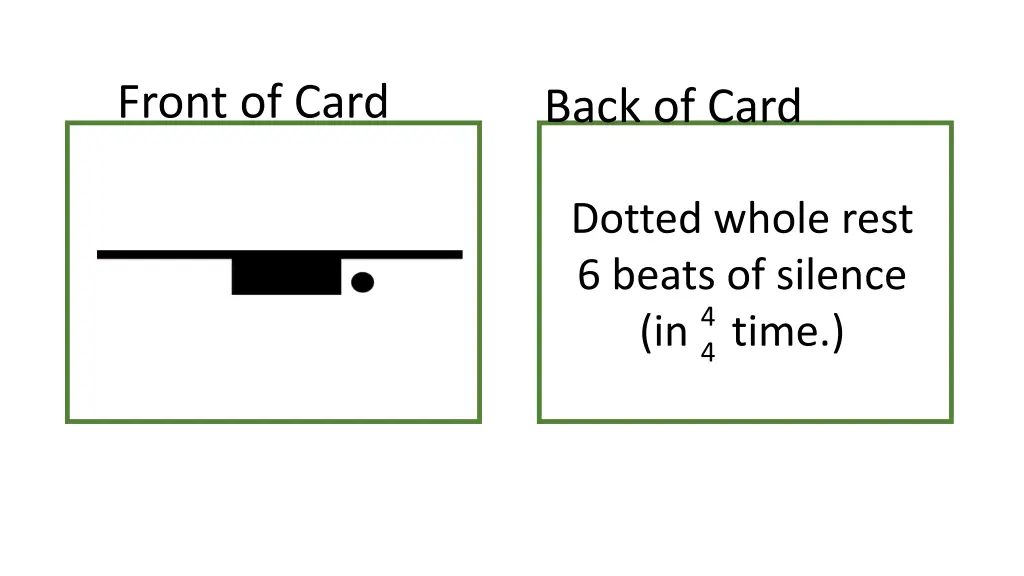 front of card 38
