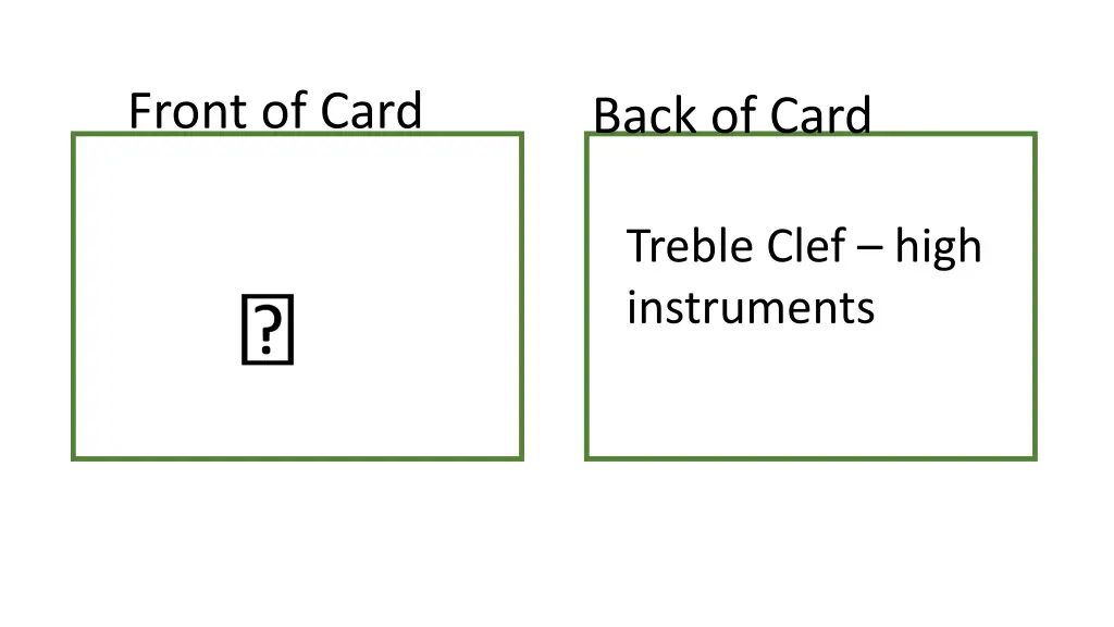 front of card 4