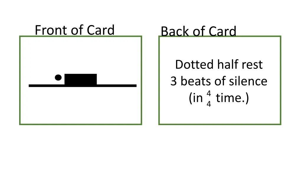 front of card 40