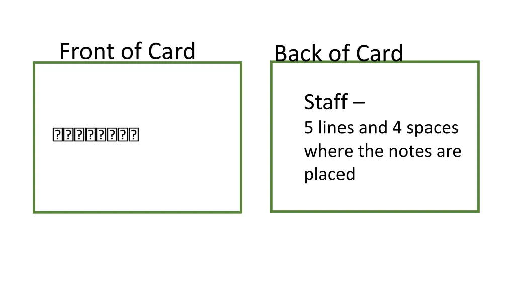front of card 6