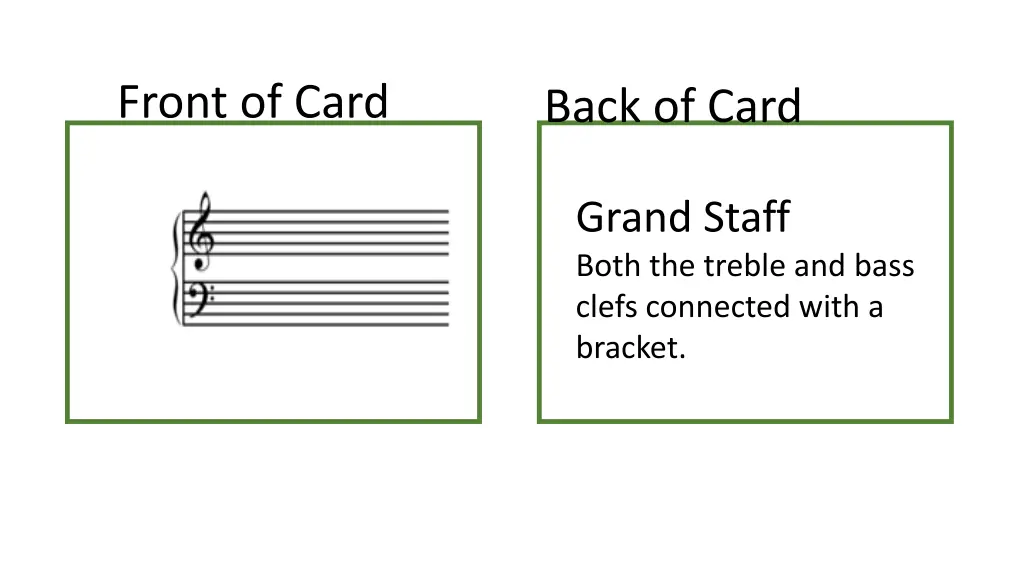 front of card 9