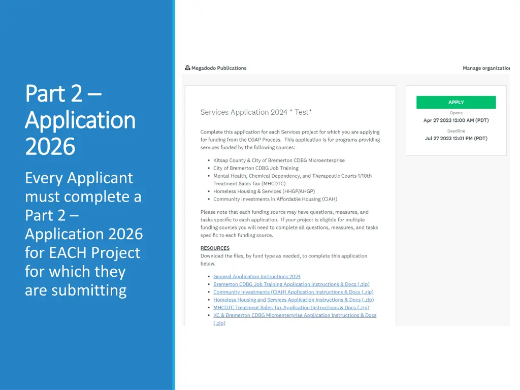 part 2 part 2 application application 2026 2026