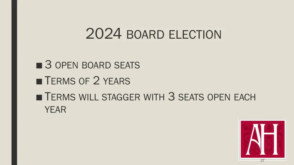 2024 board election
