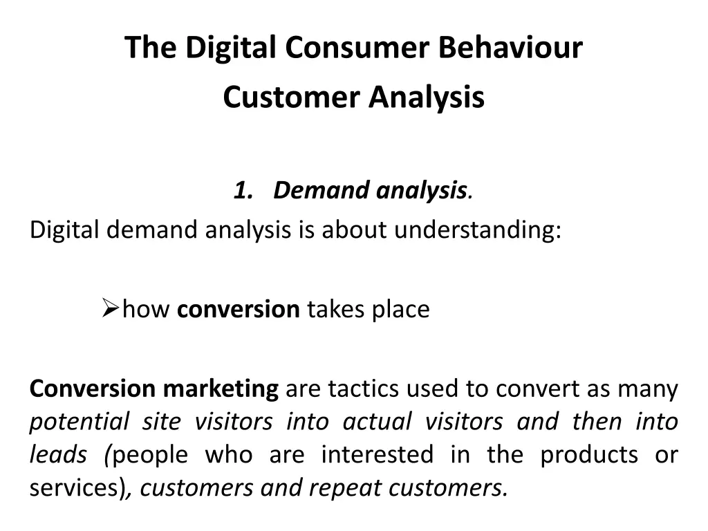 the digital consumer behaviour customer analysis 4