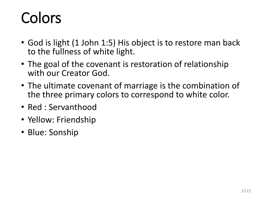 colors colors