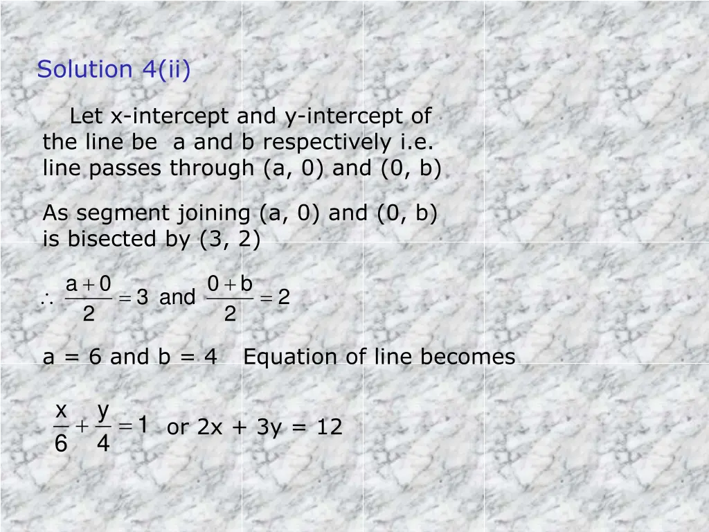 solution 4 ii