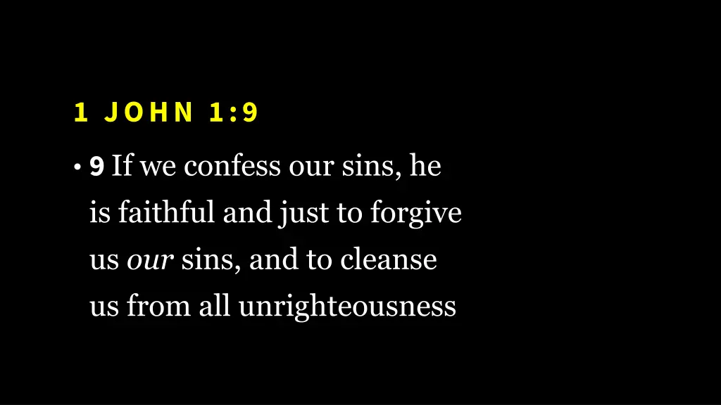 1 john 1 9