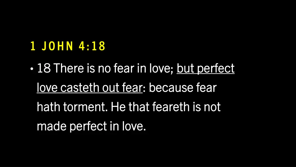 1 john 4 18