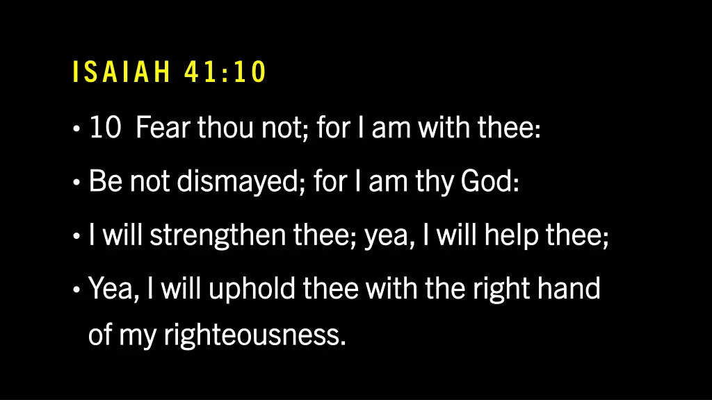 isaiah 41 10