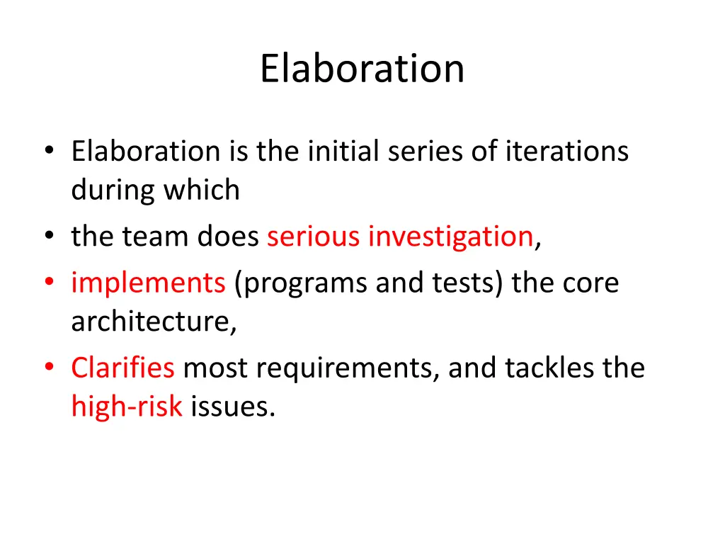 elaboration 1