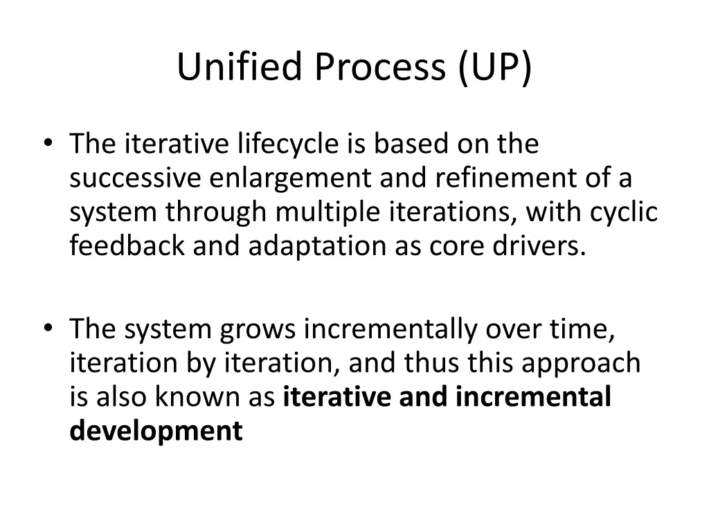 unified process up 3
