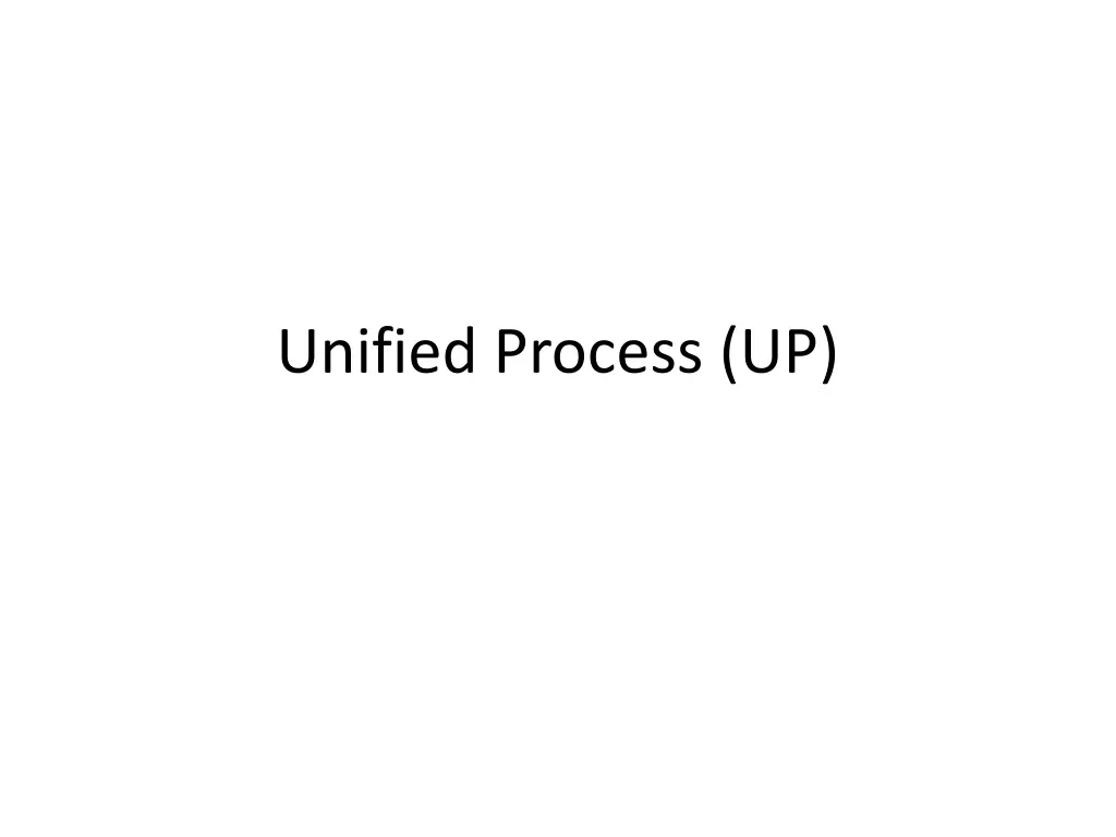 unified process up