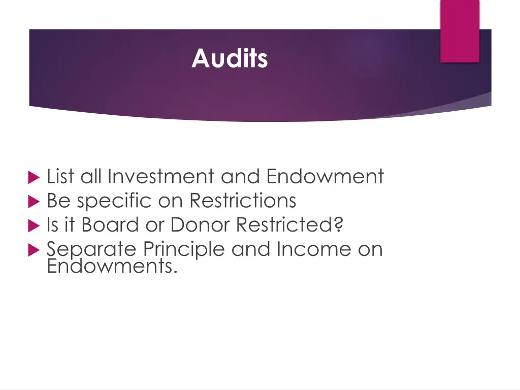 audits 1