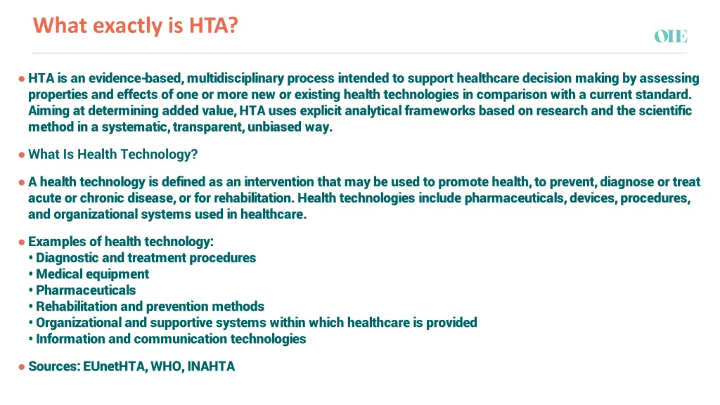 what exactly is hta