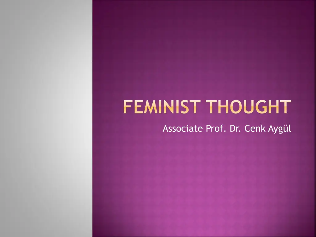 feminist thought