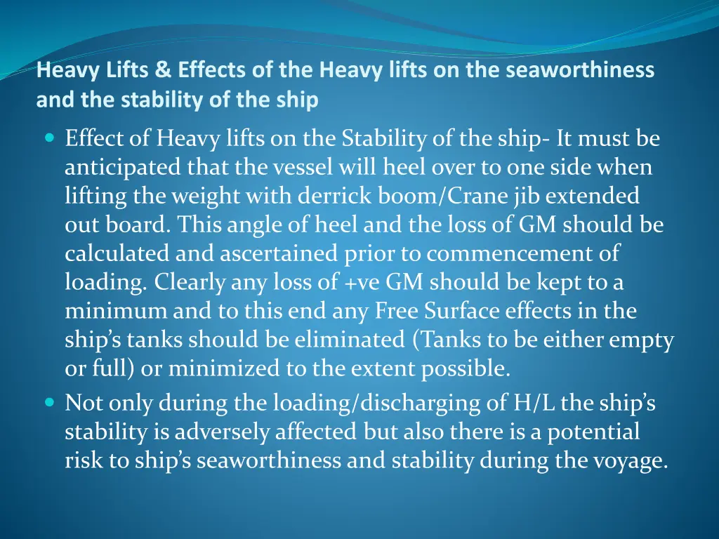 heavy lifts effects of the heavy lifts