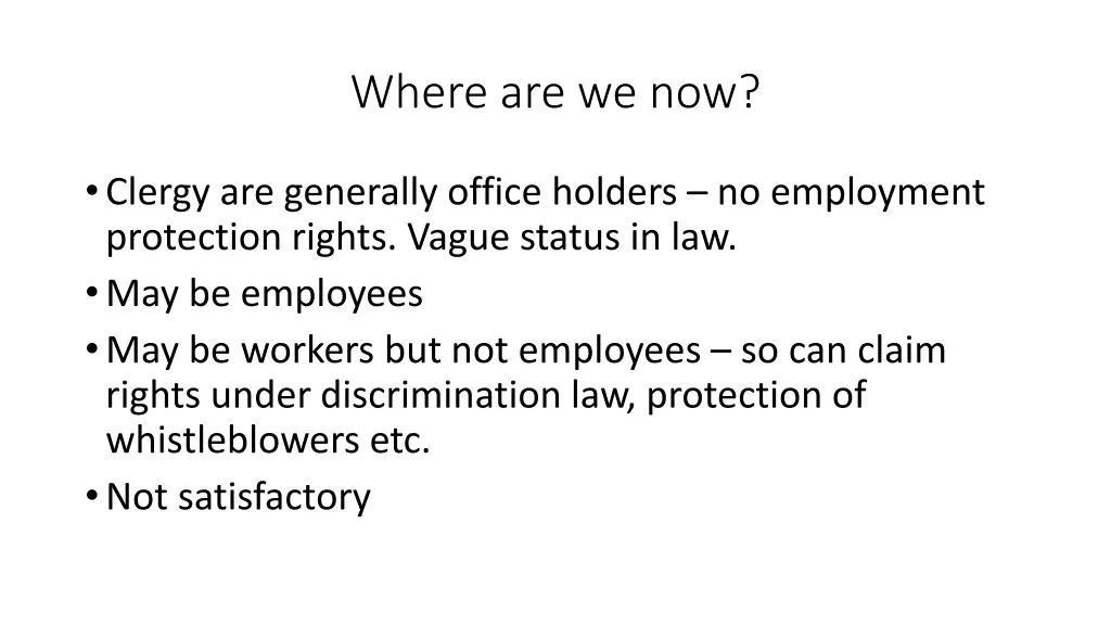 where are we now