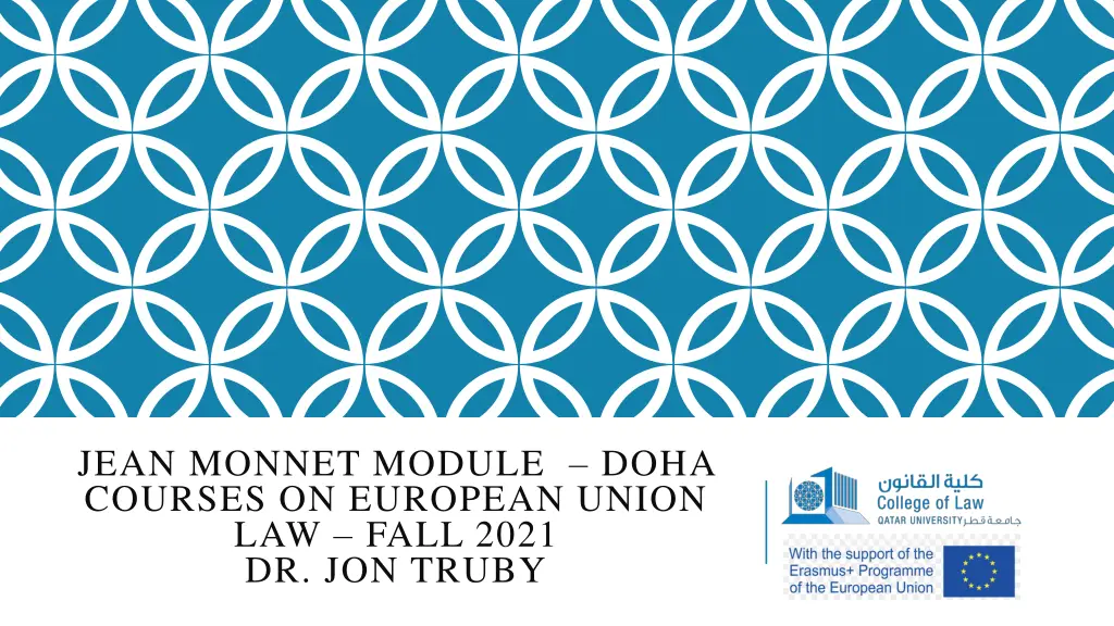 jean monnet module doha courses on european union