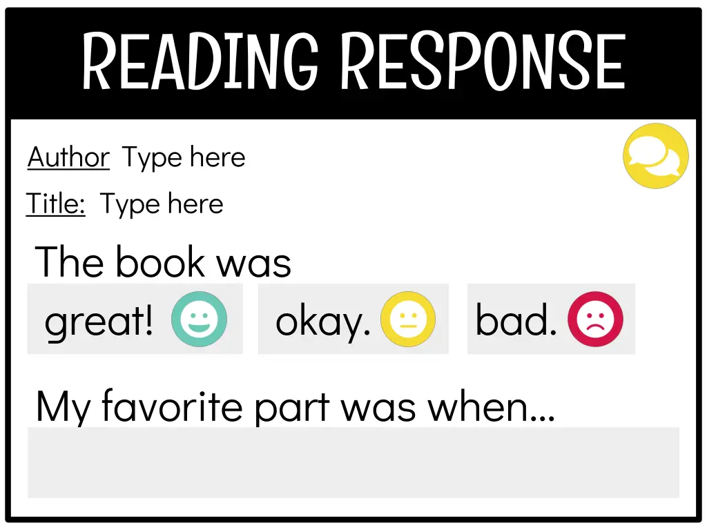reading response
