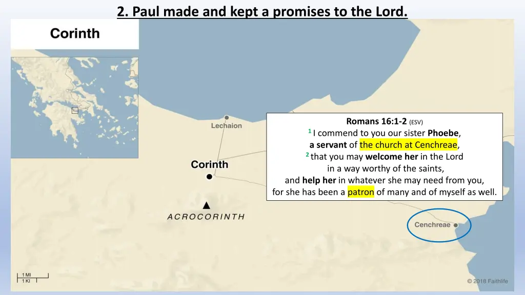 2 paul made and kept a promises to the lord 1
