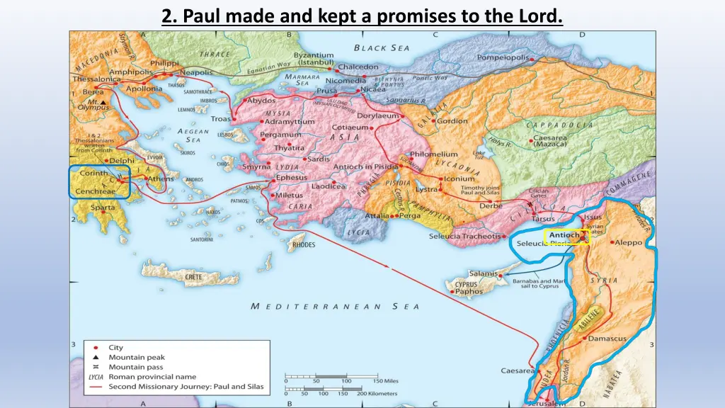 2 paul made and kept a promises to the lord