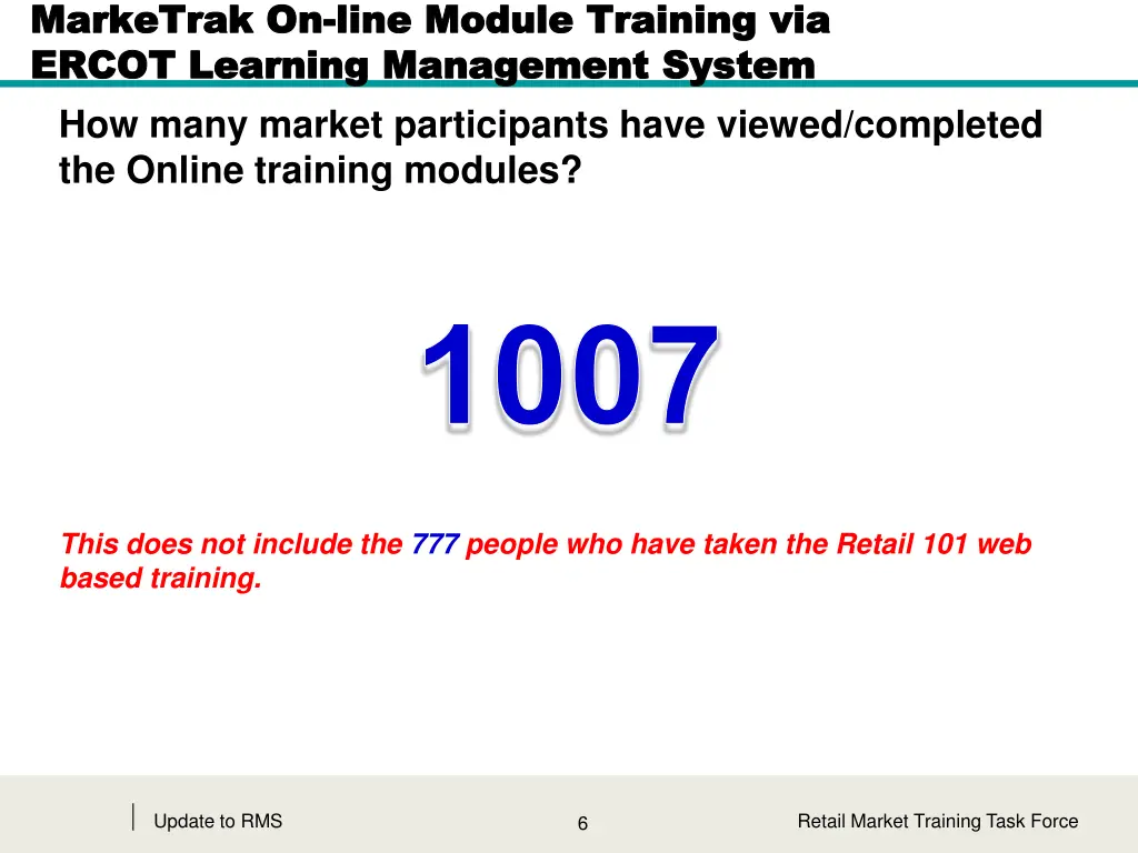 marketrak on marketrak on line module training