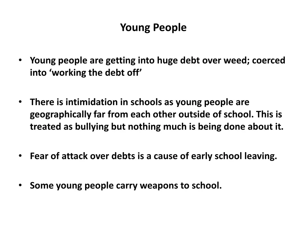 young people