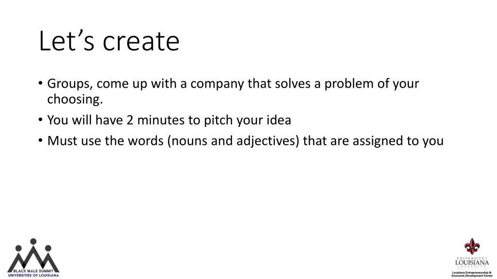 let s create