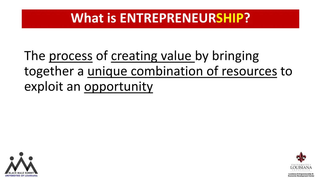 what is entrepreneurship 2