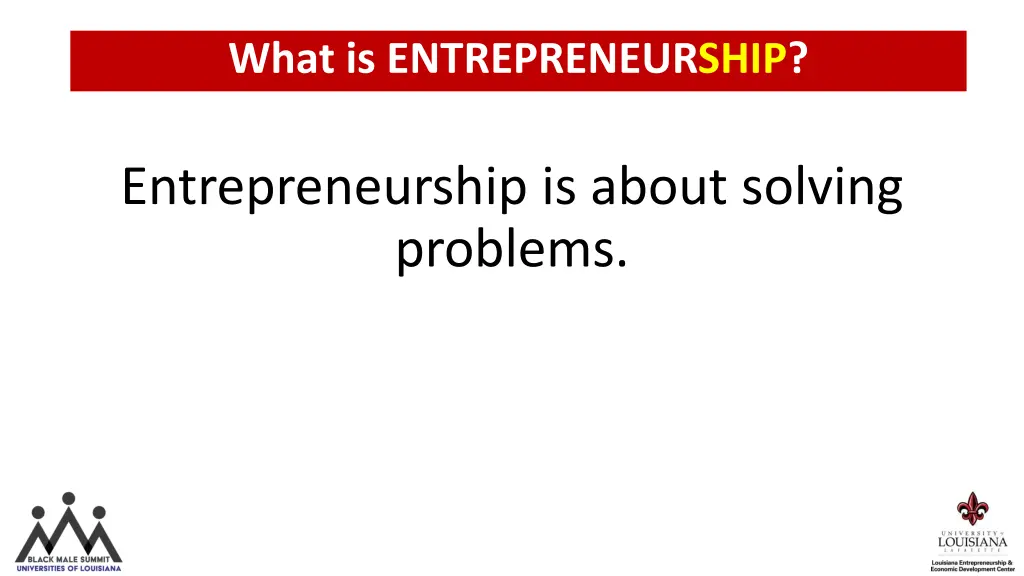 what is entrepreneurship