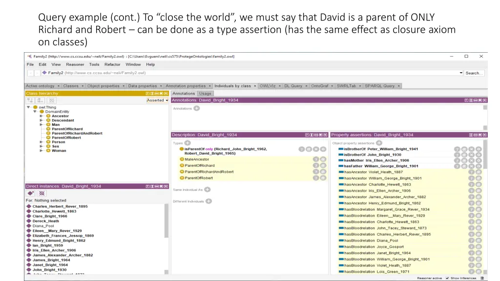 query example cont to close the world we must