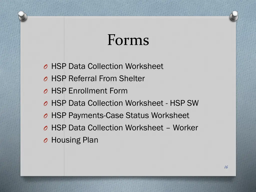 forms