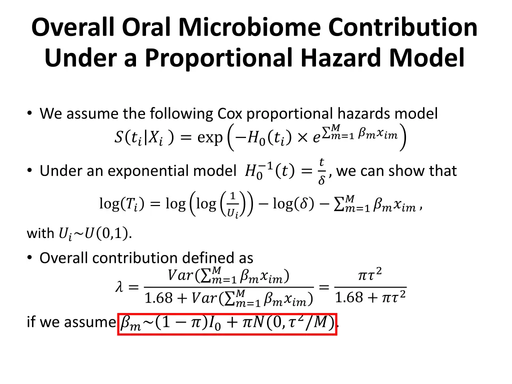 overall oral microbiome contribution under 3