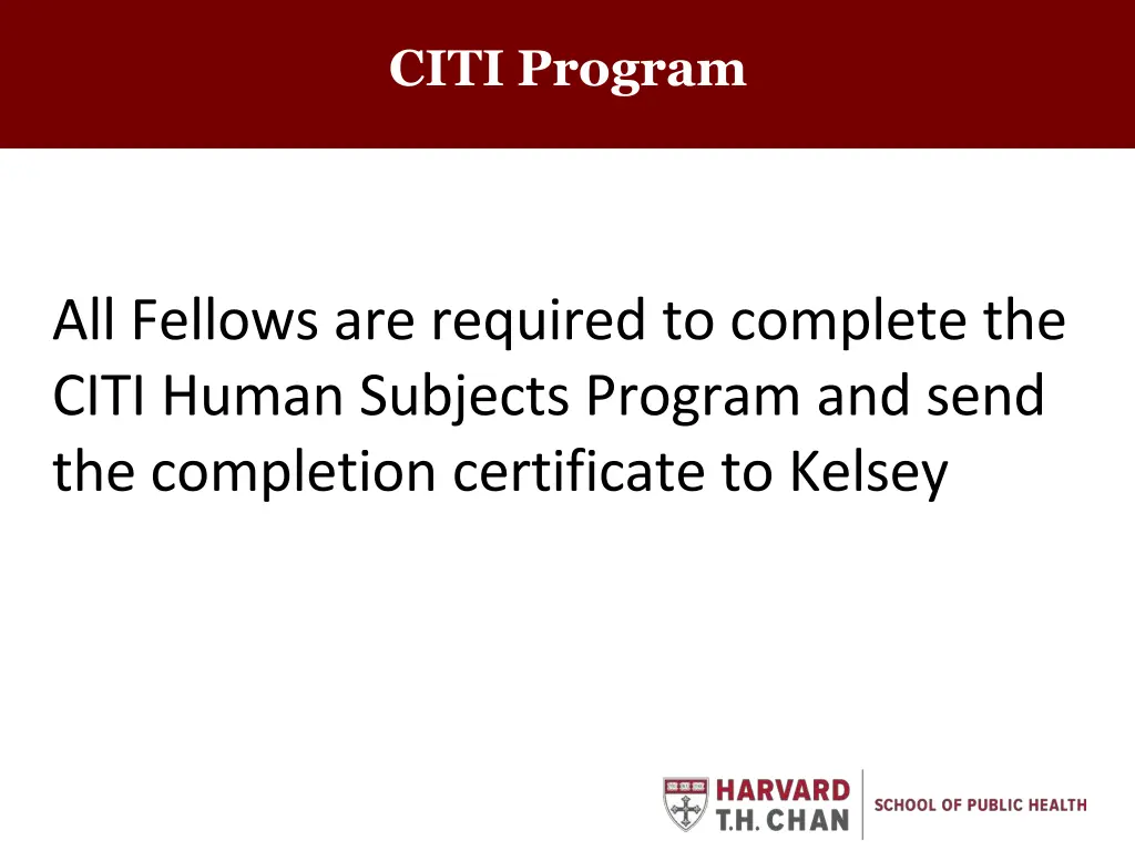 citi program
